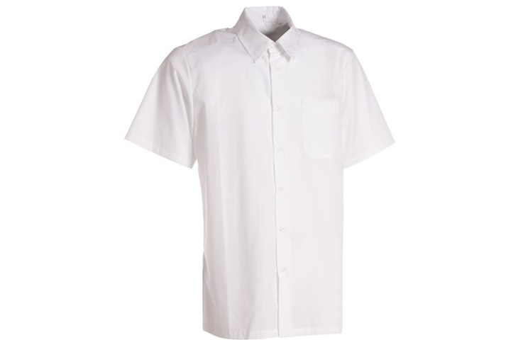 košile krátký rukáv bílá