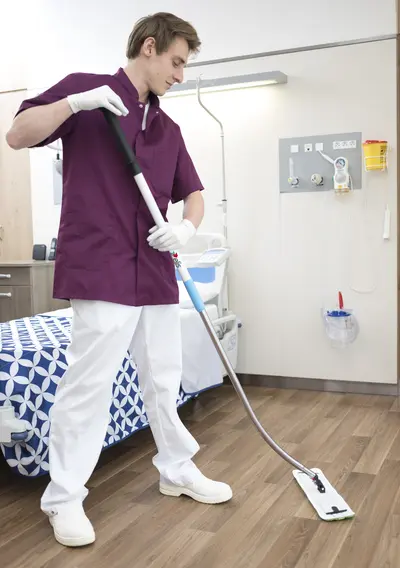 Mop Elis Dusting & Scrubbing verte